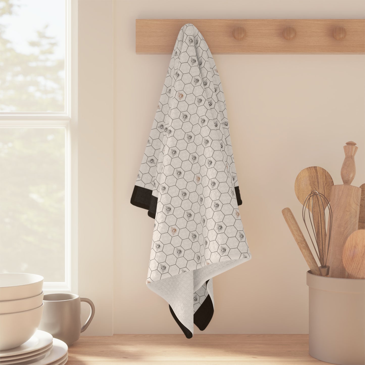 Honeycomb Microfiber Kitchen Towel