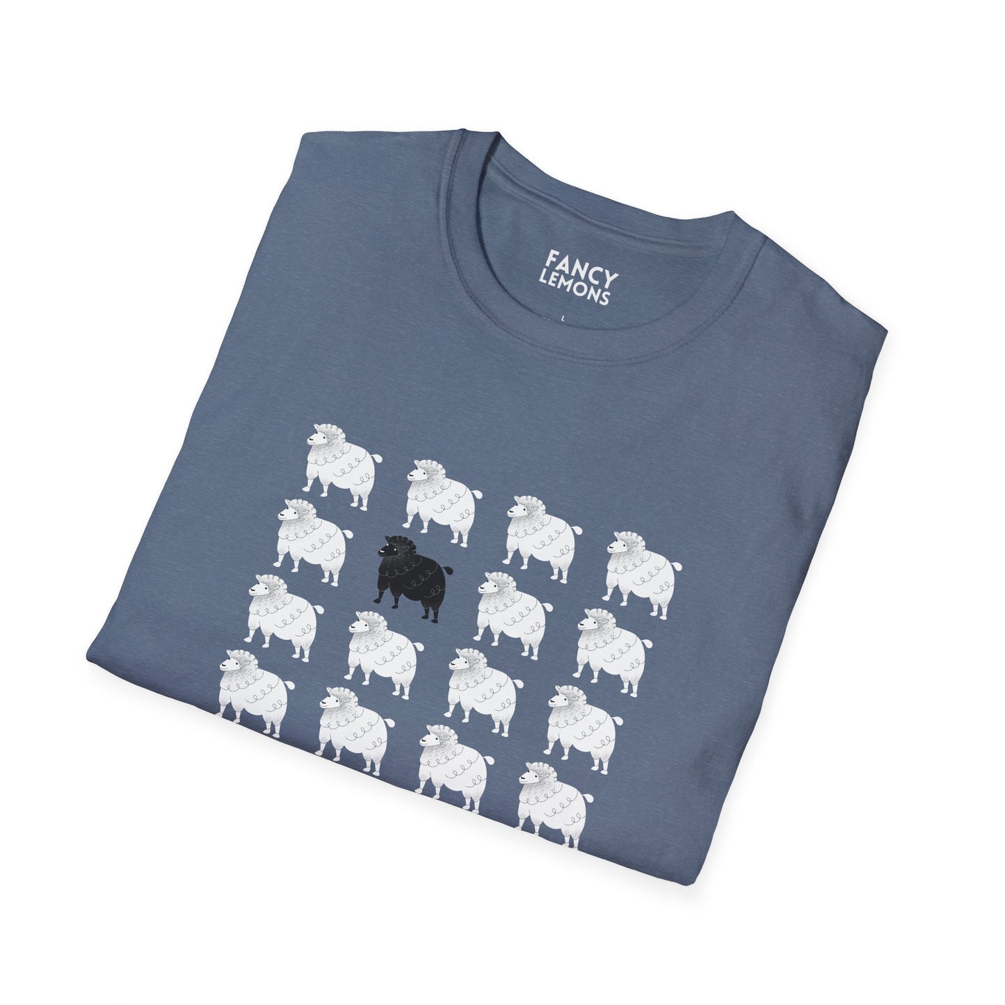 Black Sheep of the Family Tee: Embrace Your Uniqueness! Unisex Softstyle T-Shirt