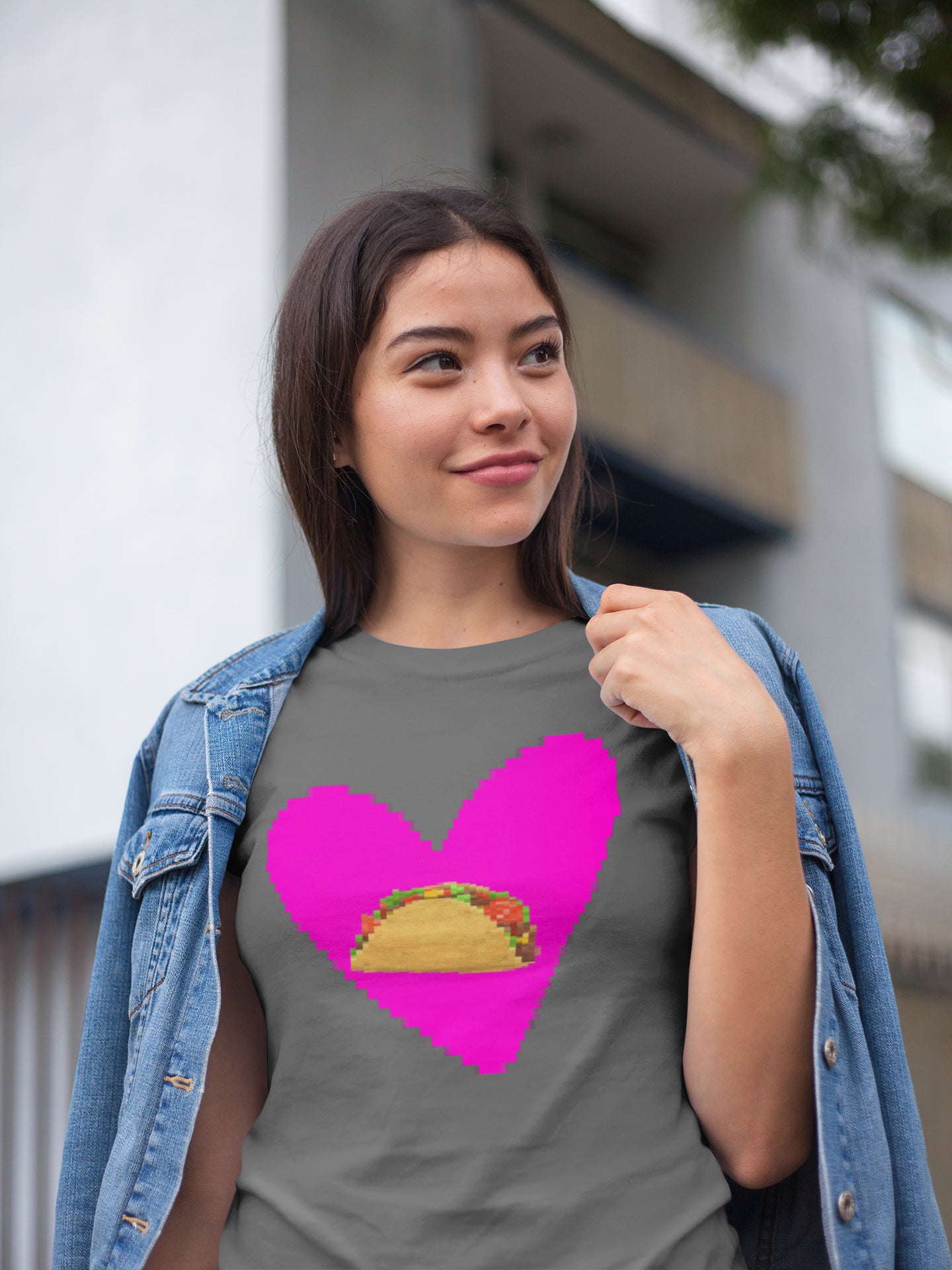 Pixel Taco Love Unisex Softstyle T-Shirt: Where Gaming Meets Flavor